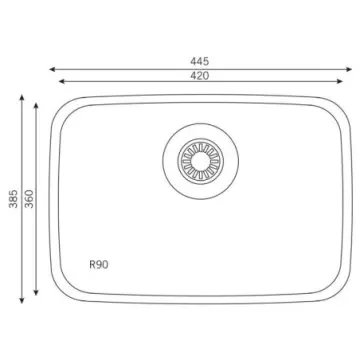Tarja Eb Tecnica Alessia A18168a Acero Inoxidable