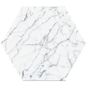 Relieve Tiles Hexa Mármol Carrara 14x16.3 04264004009