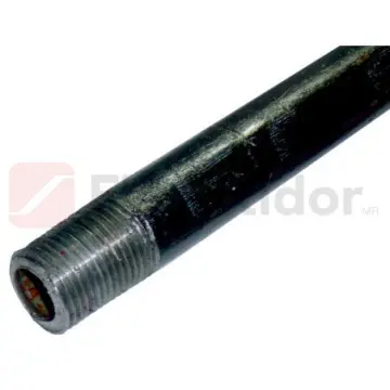 Tubo Negro Mueller C-40 6.40 Metros Con Rosca 13 Mm