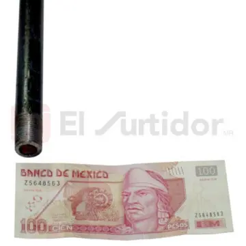 Tubo Negro Mueller C-40 6.40 Metros Con Rosca 13 Mm