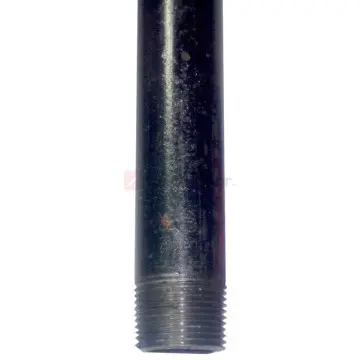 Tubo Negro Mueller C-40 6.40 Metros Con Rosca 25 Mm