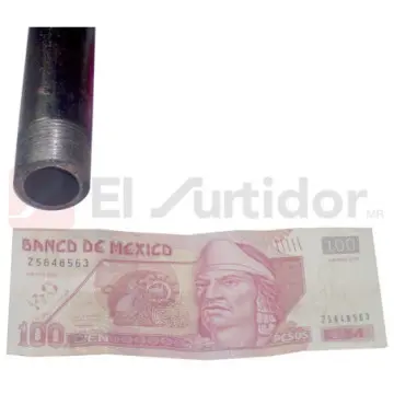 Tubo Negro Mueller C-40 6.40 Metros Con Rosca 25 Mm