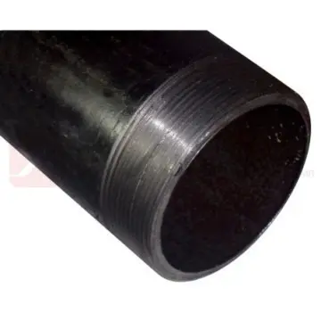 Tubo Negro Mueller C-40 6.40 Metros Con Rosca 100 Mm