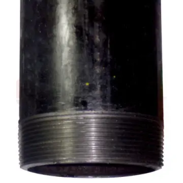 Tubo Negro Mueller C-40 6.40 Metros Con Rosca 100 Mm