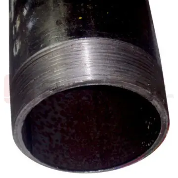 Tubo Negro Mueller C-40 6.40 Metros Con Rosca 100 Mm