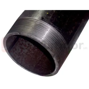 Tubo Negro Mueller C-40 6.40 Metros Con Rosca 100 Mm