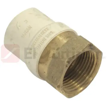 Adaptador Hembra de Cpvc Amanco 25 66079  Inserto de Bronce Beige