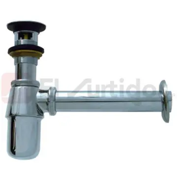 Céspol de Bote Para Lavabo Dica 4206 Cromo