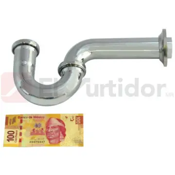 Céspol de Latón Cromado Sin Contra Para Fregadero Dica 4209 Cromo