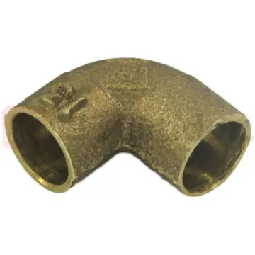 Codo Urrea 13x90 707-90 Cobre