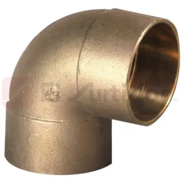 Codo Urrea 75x90 707-90 Cobre