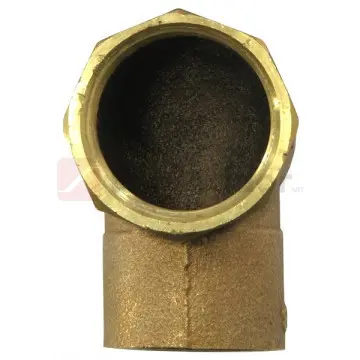 Codo Urrea Rosca Interior 38x90 707-3-90 Cobre