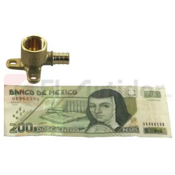 Codo Pex Urrea Con Orejas Rosca Interior 13 707390fpex13