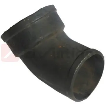 Codo Fofo Tisa de 150x45 Negro