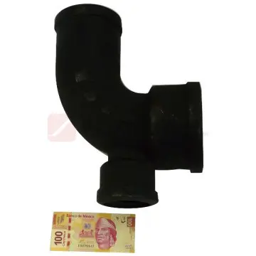 Codo Fofo Tisa Con Salida Alta 100x90 Negro