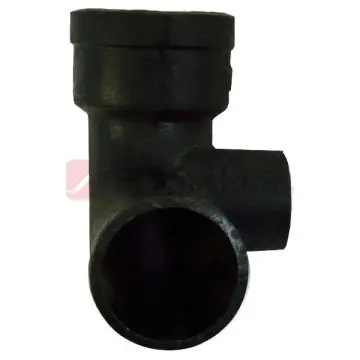 Codo Fofo Con Salida Derecha Tisa 100x90 Negro