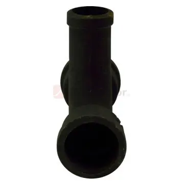 Codo Fofo Con Salida Doble Tisa 51x90 Negro