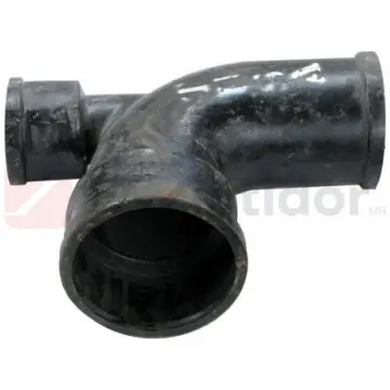 Codo Fofo Con Salida Baja Tusa 100x90 Negro