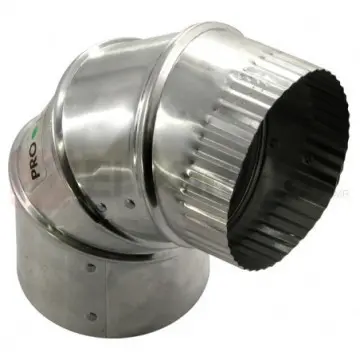 Codo Ajustable Aluminio Miber 100 Dca-4