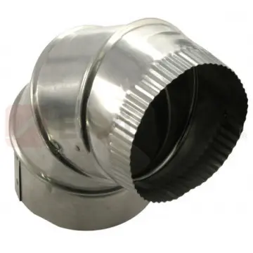 Codo Ajustable Aluminio Miber 125 Dca-5