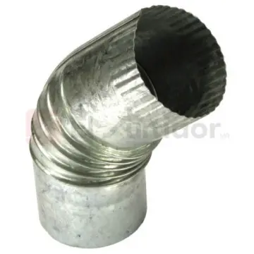Codo de Lámina 76 mm X 45º 30