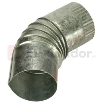 Codo de Lámina 76 mm X 45º 30