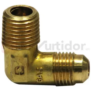 Codo Terminal de Gas Nacobre de 8x6 Cobre