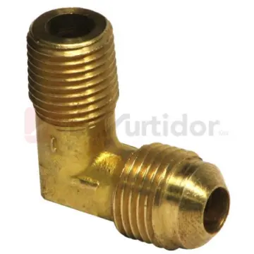 Codo Terminal de Gas Nacobre de 10x6 Cobre