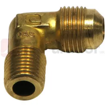 Codo Terminal de Gas Nacobre de 10x6 Cobre