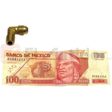 Codo Terminal de Gas Nacobre de 10x6 Cobre