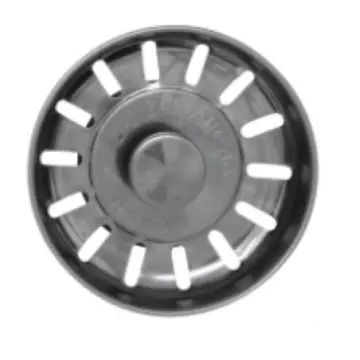 Contra Canasta Lanzamática Miber Clp-c Premium Para Fregadero Acero Inoxidable