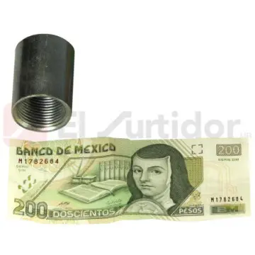 Cople de Acero Galvanizado 25 Mm