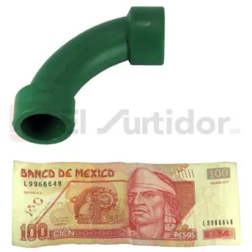 Curva Tuboplus 90 de 32 mm 200086 Verde