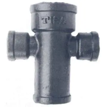 Cruz Fofo Tisa de 100x51 mm Negro