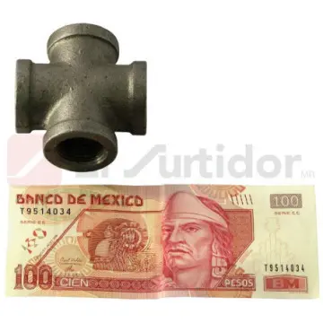 Cruz Galvanizada Mueller 19 mm Gris