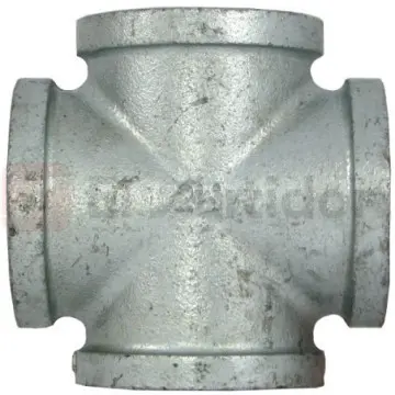 Cruz Galvanizada Mueller 64 mm Gris