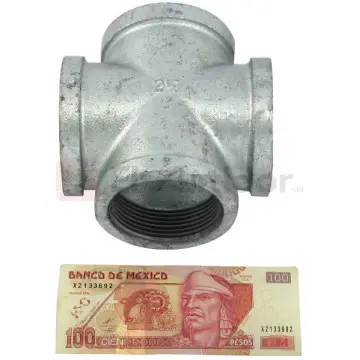 Cruz Galvanizada Mueller 64 mm Gris