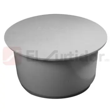 Tapa de Inserción Amanco Cementar 100mm 33123 Blanco