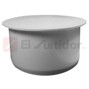 Tapa de Inserción Amanco Cementar 100mm 33123 Blanco
