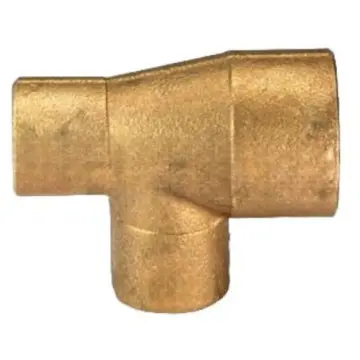 Tee Reducción de Cobre Urrea 38x25x25mm 711-r
