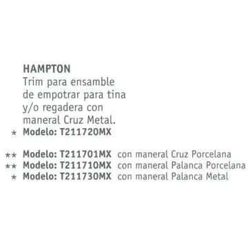 Trim Reg Ham Crz MT MX T211720mx299