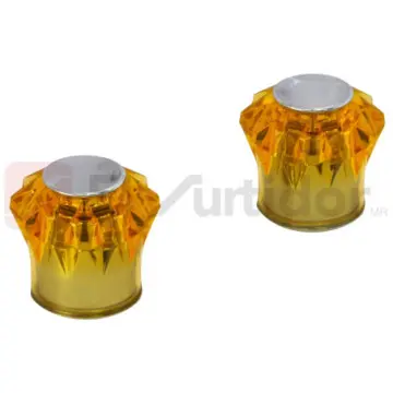 Juego de Manerales Grandes Hidrotecnia Hte01ga De Estrella Ambar