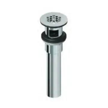 Contra de Rejilla Con Rebosadero Para Lavabo Fortum Fr01031 Cromo
