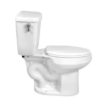 Sanitario Corona Kenzo 5636021 Dos Piezas Con Asiento Elongado Blanco