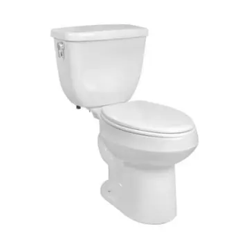 Sanitario Corona Kenzo 5636021 Dos Piezas Con Asiento Elongado Blanco