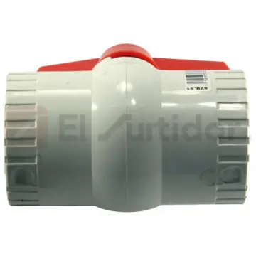 Válvula de Esfera Roscable Pvc Urrea 570.51 Blanco