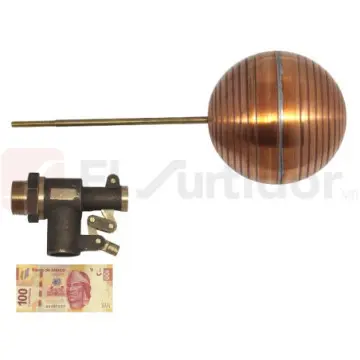 Válvula de Llenado Hidrotecnia Alta Presión Htv1 1/2 38mm Con Flotador