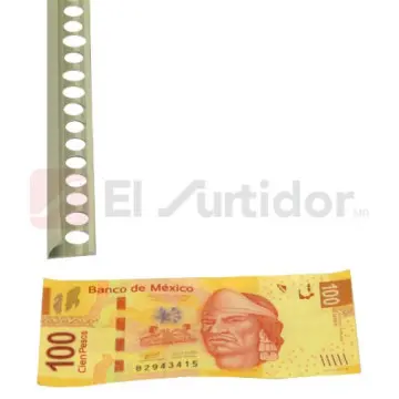 Tira Trim mx Aluminio Creaciones Practicas 3/8 627 Plata Mate