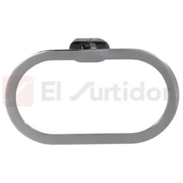 Toallero de Argolla Tecnobath Elipse Tb26.439 Cromo