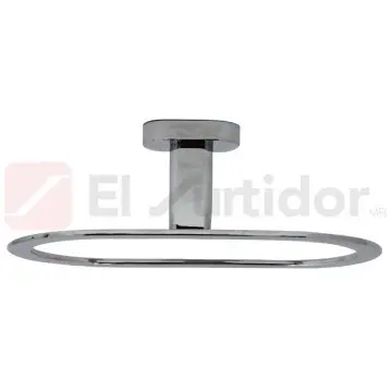 Toallero de Argolla Tecnobath Elipse Tb26.439 Cromo